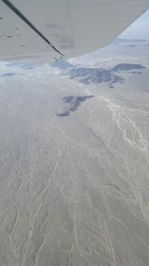 Der Flug dauert eine halbe Stunde...