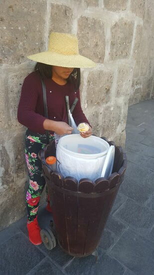 Auch das selbstgemachte Eis testen wir gerne