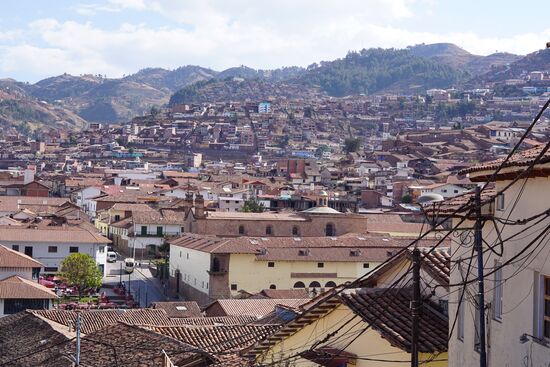 Blick auf Cusco