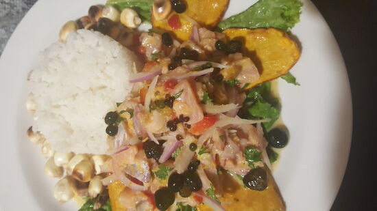 Ich entscheide mich für den traditionell marinierten Fisch....