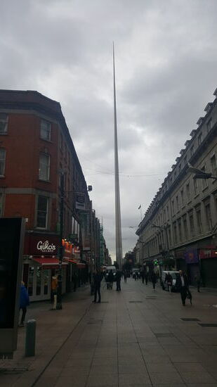 Noch einmal das Wahrzeichen von Dublin...