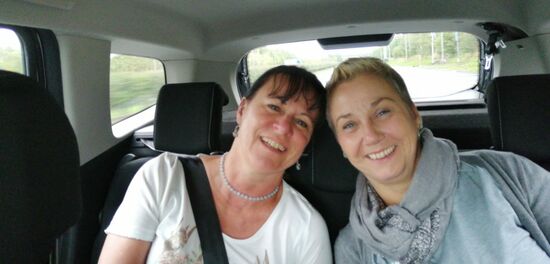 ...und auf der Rücksitzbank hat man etwas Spaß....