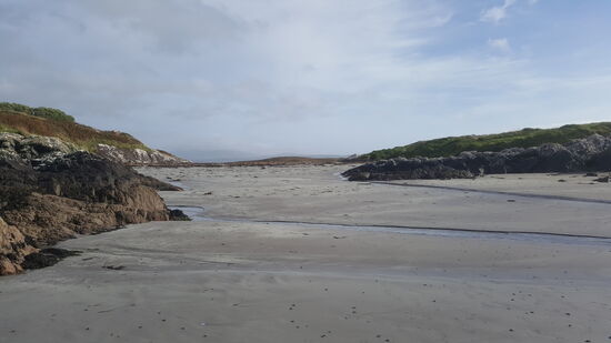 Ein weiterer Stop und wir gehen zum schönen Strand hinunter