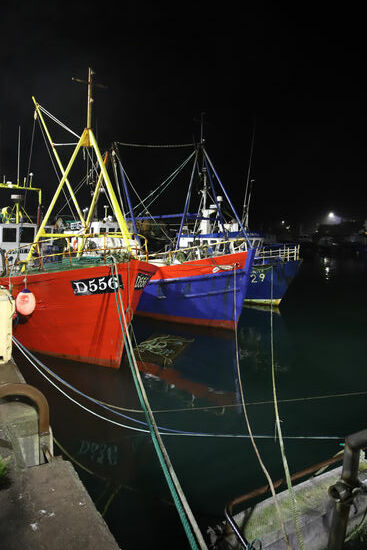 In Portmagee ist es inzwischen dunkel