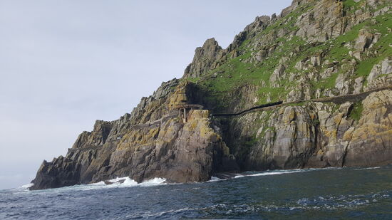 Die Treppen sind gut zu erkennen