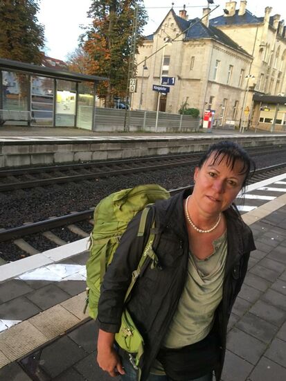 Da bin ich mit ganzen 7kg für knapp 3 Wochen