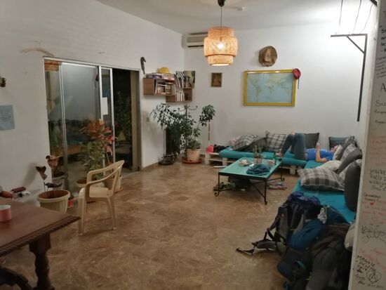 Hier herrscht das übliche entspannte Backpacker-Leben