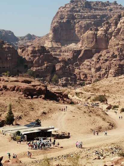 Blick von den Königsgräbern