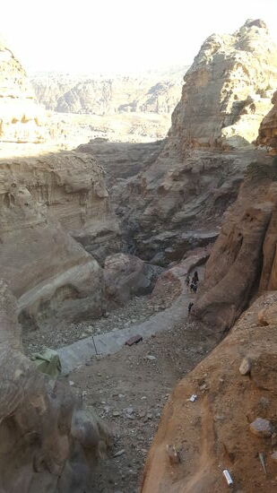 Nun muß ich aber auch wieder hinunter, was mir ja immer schwerer fällt als der Aufstieg