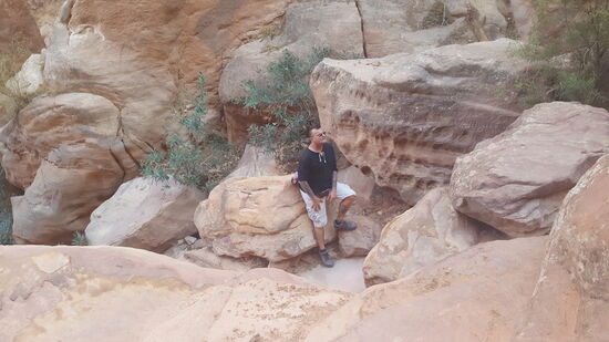 ...und nach oben schauen...