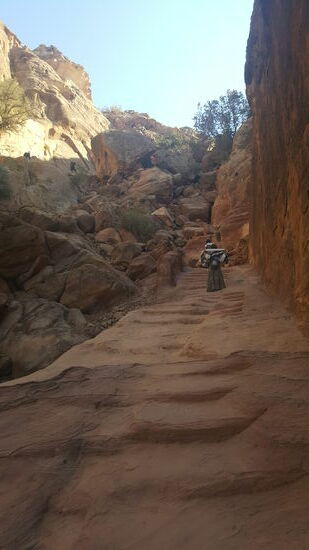 Ausgetretene Stufen...