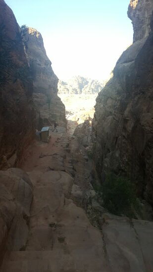 Wieder steil nach unten....das mag ich garnicht...