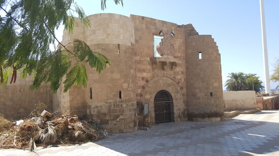 Kurzer Blick zum Castle von Aqaba—ist aber leider geschlossen.