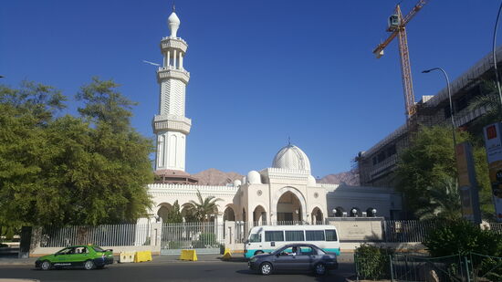 Die Moschee von der anderen Seite