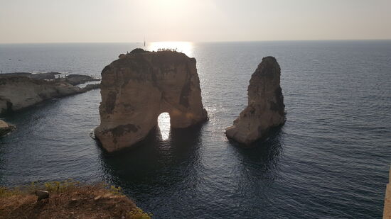 Da sind die „Pigeon rocks“ !