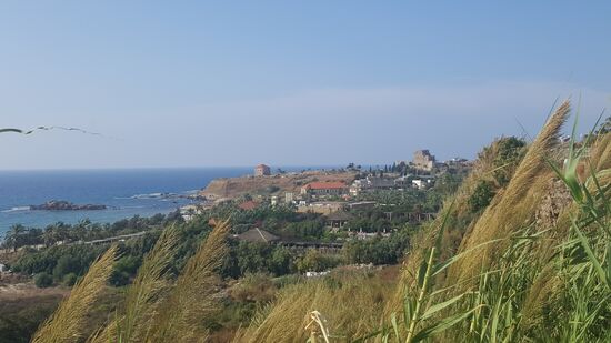 Da- ganz weit hinten ist das Castle—wir haben fast 3km zu laufen.
Hier wirkt alles so ruhig und friedlich!!
