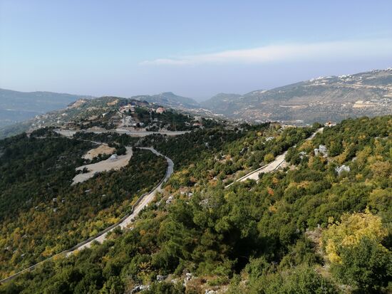 John stoppt an vielen Stellen, damit wir Fotos machen können....