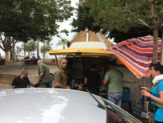 Cafebar aus einen T2 VW Bulli