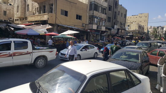 Je später es wird, desto mehr nimmt der Verkehr zu...