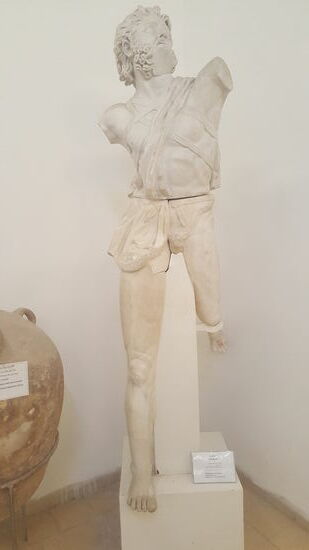 Eine besonders gut erhaltene Statue