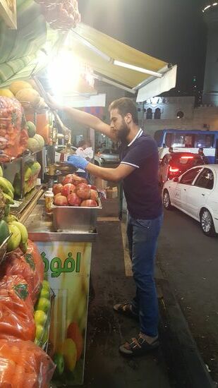 Wir genehmigen uns noch einen Granatapfelsaft