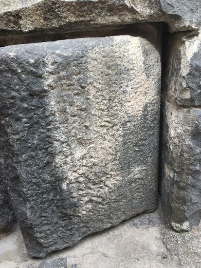 Die Rückseite der Tür