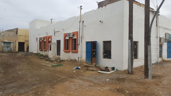 Genau hinschauen: hier wohnen Ziegen...