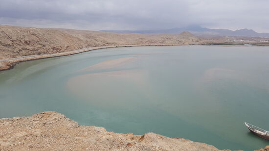 Viele Sandbänke sind zu sehen...