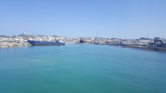 Der Hafen von Masira