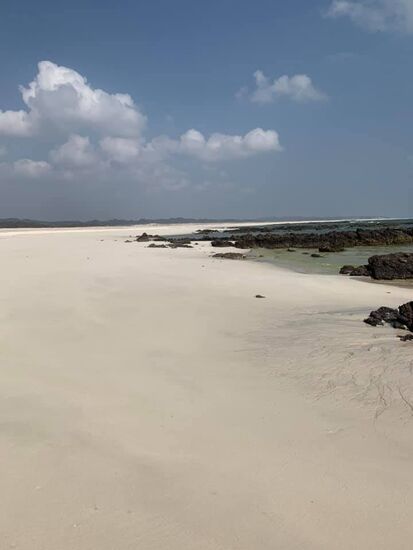 Die Ostseite der Insel ist sehr wild....