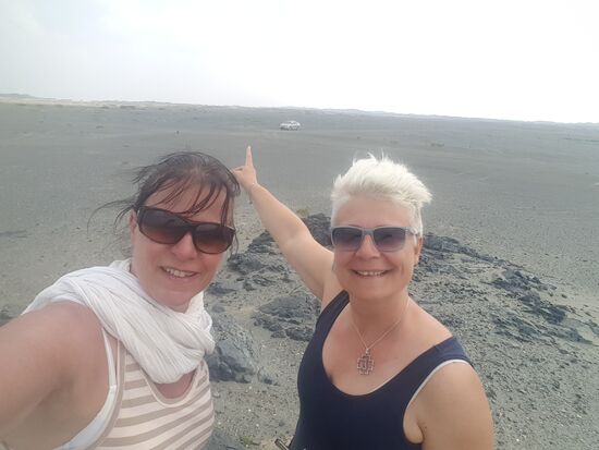 ...und Gang zum Meer