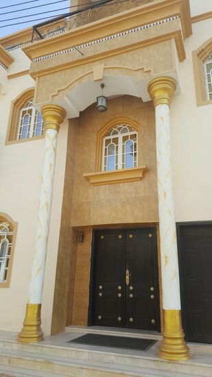 Und wieder ein wunderschöner Eingang!