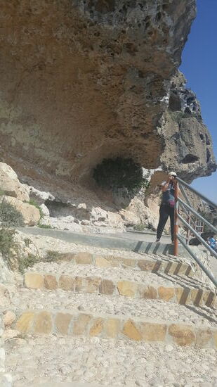 Hier sind wir nicht die einzigen Touris—