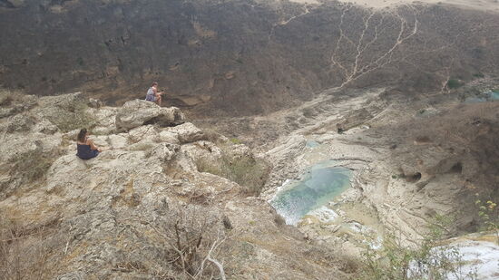 Noch 2 Mädels aus Deutschland sind hier—die haben aber einen Guide dabei