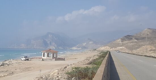 Heute geht es mit Badesachen im Gepäck Richtung Osten—Richtung Mugsayil