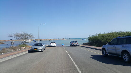 Wir fahren weiter Richtung Seeb und müssen leider hier wenden...