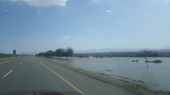 So viel hat es hier noch nie geregnet...