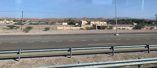 Man kann sehen wie weitläufig das Land ist