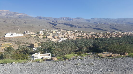 Blick auf Al Hamra