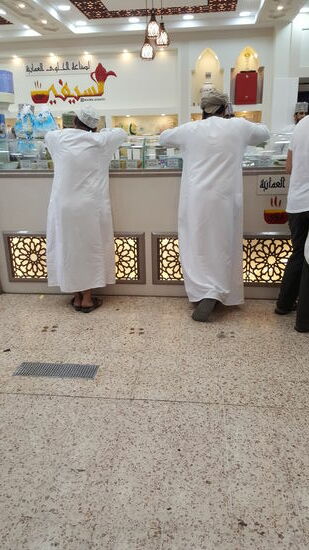 Hier kaufen die Araber wie verrückt das süße Zeug...