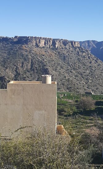 Dort oben ist ein Luxus-Resort