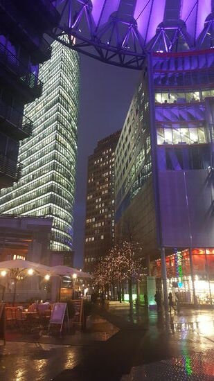 Im Dunkeln immer wieder ein toller Anblick....