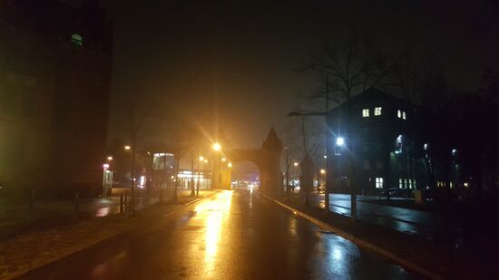 Hier sind wir am Platz der ehemaligen Borsigwerke