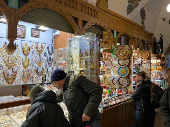 Die Tuchhallen am Marktplatz