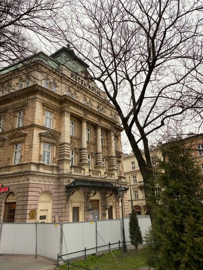 Ein schönes historisches Hotel: Das "Hotel Royal"