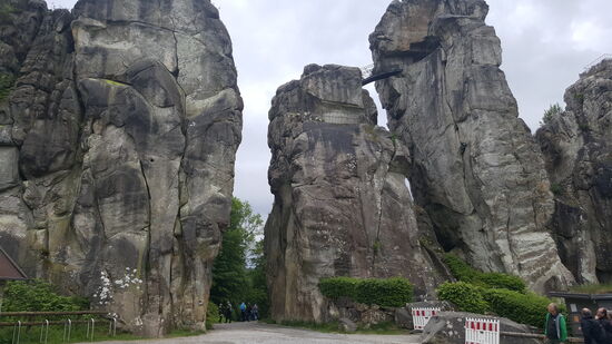 Leider ist es noch nicht erlaubt hinaufzusteigen