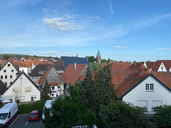 Von unserem Balkon haben wir eine tolle Sicht auf Bad Salzuflen