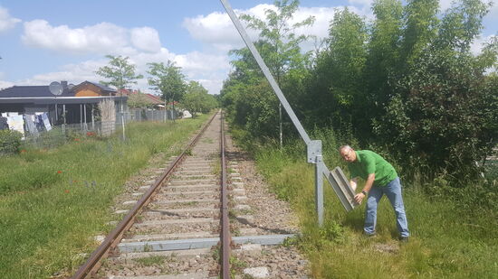 Die Schranken muss man selber bedienen