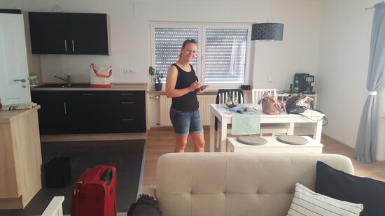 "Ferienwohnung im Green" heißt die tolle Unterkunft hier