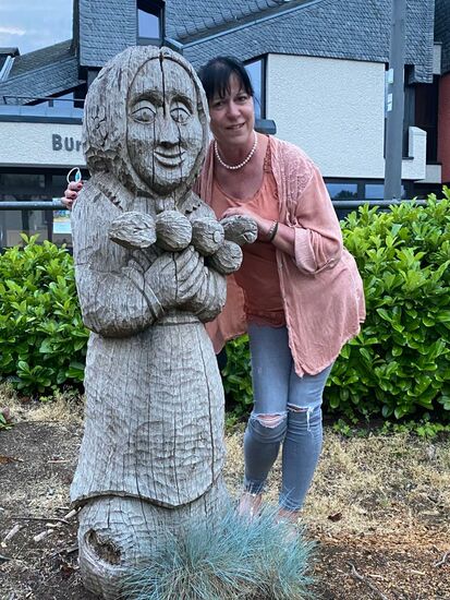 In der Innenstadt von Hillesheim